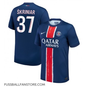 Paris Saint-Germain Milan Skriniar #37 Replik Heimtrikot 2024-25 Kurzarm